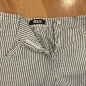 Striped Reformation Pants